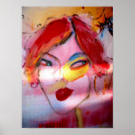 "Redhead " Plakat