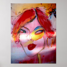 "Redhead " Plakat