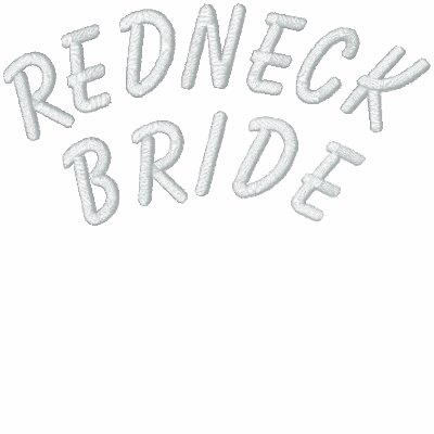 Redneck-Braut gesticktes Hemd