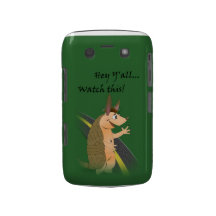 Redneck-Gürteltier-BlackBerry-mutiger Kasten Blackberry Case