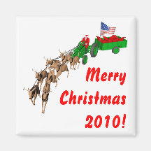 Redneck-Weihnachten Magnete