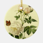 Redoute bengalische Rose das Hymenee Weihnachtsbaum Ornamente