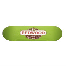 Redwood National Park Skate Deck