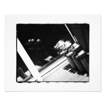 Reflexion des Chroms Foto Drucke