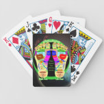 Reflexzonenmassagefußkarte Pokerkarten