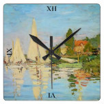 Regatta in Argenteuil durch Claude Monet Wanduhren