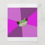 Regelwidriges Bachelorette Frosch-Ratetier Meme Personalisierte Flyer