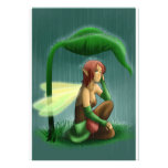 Regen-Fee Ankündigungskarte