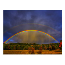 Regenbogen #0954 postkarte