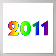 Regenbogen "2011 " plakatdrucke