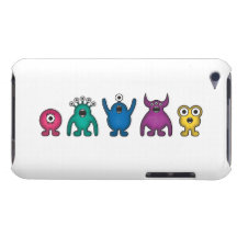 Regenbogen-alien-Monster iPod Touch Case