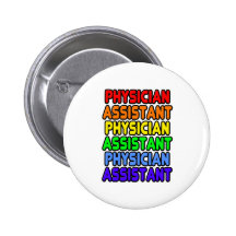 Regenbogen-Arzt-Assistent Button