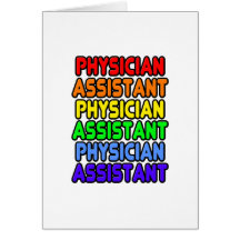 Regenbogen-Arzt-Assistent Karte