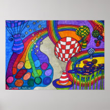 Regenbogen-Fabrik-Plakat
