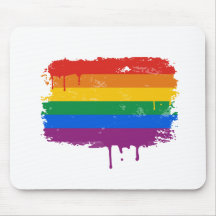 Regenbogen-Farbe Mousepad