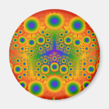 Regenbogen-Fraktal-Explosionen: Magnete