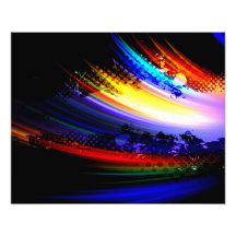 Regenbogen-Fraktal-Kunst-Spritzer-Entwurf Kunstfoto