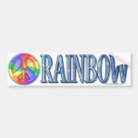 Regenbogen-FriedensAutoaufkleber