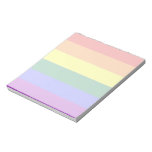 Regenbogen-Gay Pride-Flagge notizblöcke