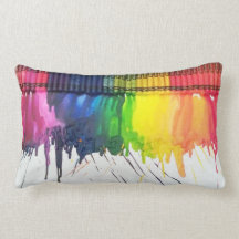 Regenbogen geschmolzenes Zeichenstiftkunst-Wurfs-K