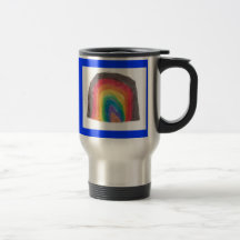Regenbogen Haferl