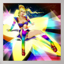 Regenbogen hell plakat