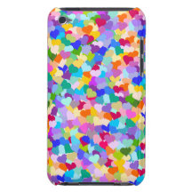 Regenbogen-HerzConfetti Case-Mate iPod Touch Case