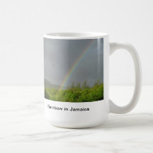 Regenbogen in Jamaika Teetassen