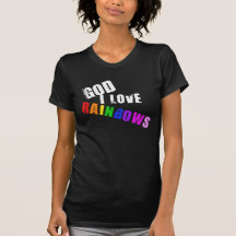 Regenbogen-Liebe T-shirt