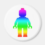 Regenbogen Minifig fertigen vorbei mein Minifig be Magnete