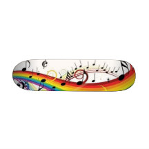 Regenbogen-Musik-Brett Skateboardbrett