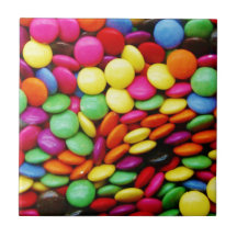 Regenbogen-Praline Fliese