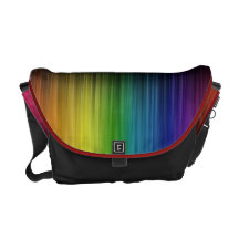 Regenbogen-Rickshaw-Bote-Tasche Kuriertaschen