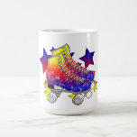 Regenbogen Rollerskates Kaffee Tassen