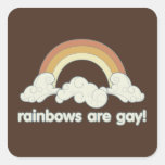 Regenbogen sind homosexuell! sticker