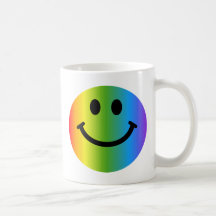 Regenbogen-smiley Haferl