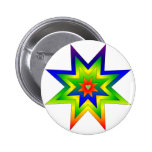 Regenbogen-Stern Anstecknadel