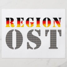 Region Ost - Ostdeutschland Individuelle Flyer