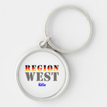 Region West - Köln Schlüsselanhänger