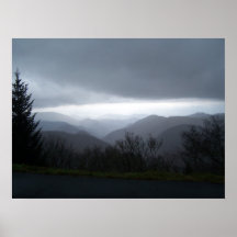 Regnerischer Tag Posterdrucke