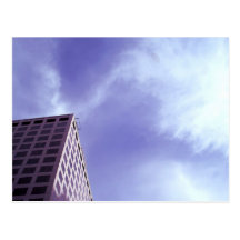 Reichweite für die Himmel-Postkarte
