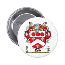 Reid Familienwappen Buttons
