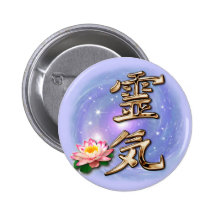 Reiki Anstecknadelbuttons