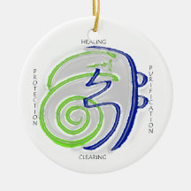 Reiki heilende Verzierung Weihnachtsbaum Ornament