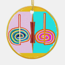 Reiki Karuna Ommantra Chokuray Weihnachtsbaum Ornament