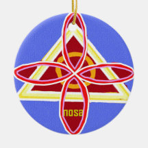 Reiki Karuna Ommantra: NOSA Weihnachtsbaum Ornament