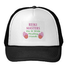 Reiki Meister tun es mit den heilenden Händen Trucker Mützen