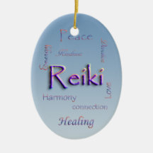 Reiki Oval-Verzierung Weinachtsornamente