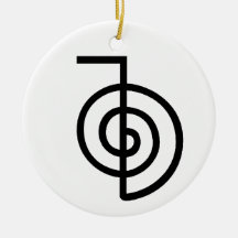 Reiki Power-Symbol Weihnachtsbaum Ornament