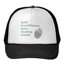 Reiki Praktiker haben heilende Hände Baseballcap